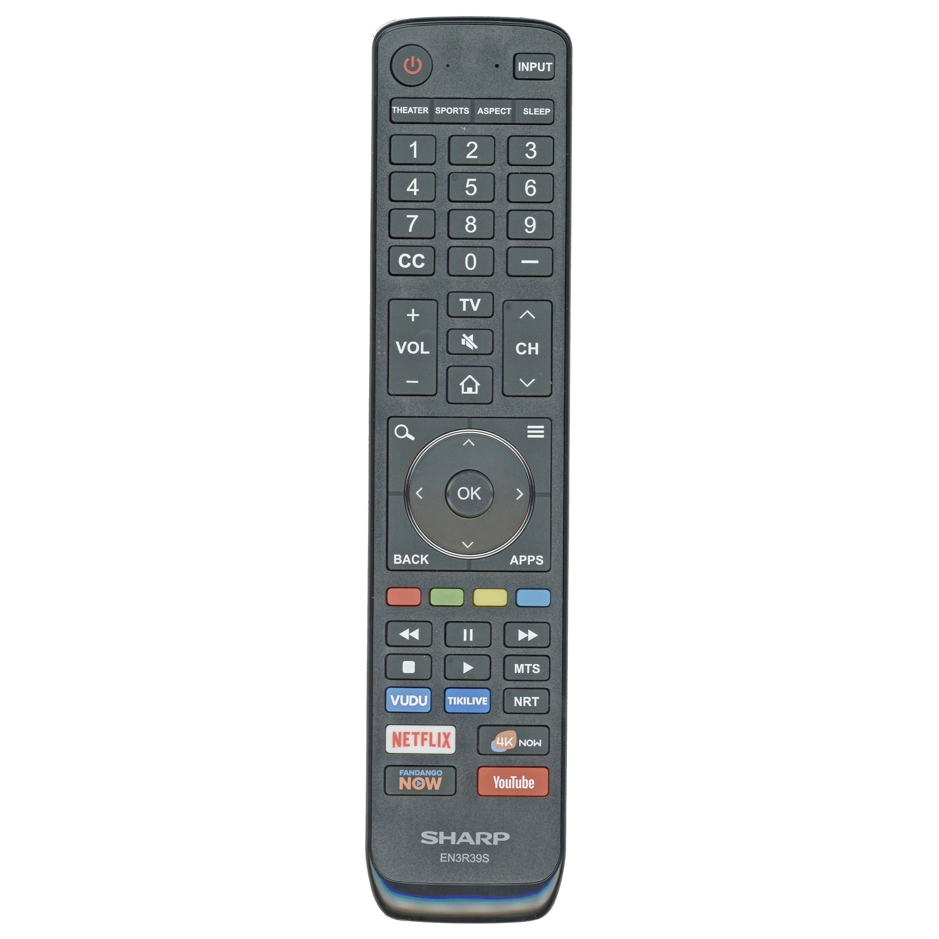 Hisense EN3R39S 2018 TV Remote Control | IR - EN3R39S