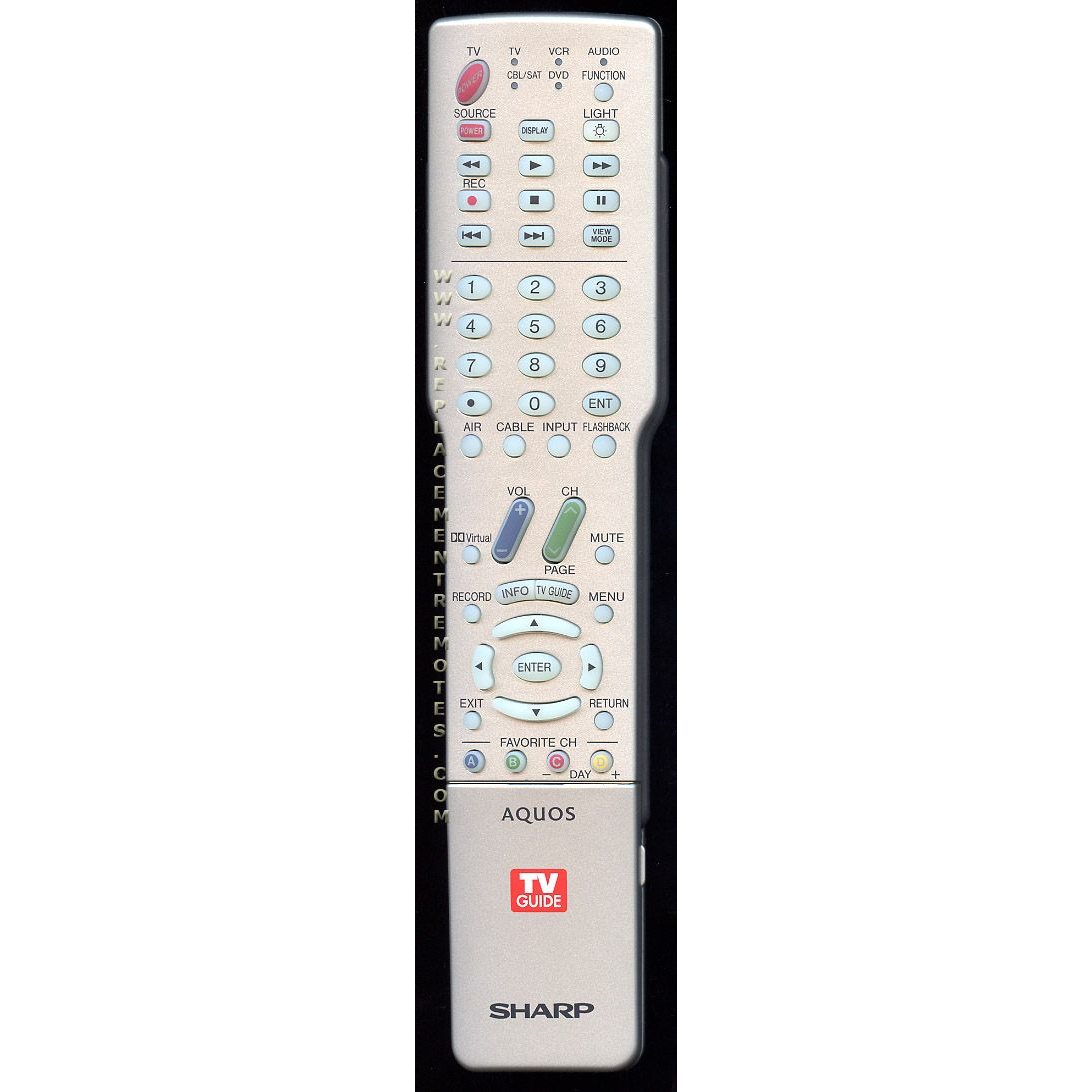 Sharp GA362WJSA TV-Fernbedienung