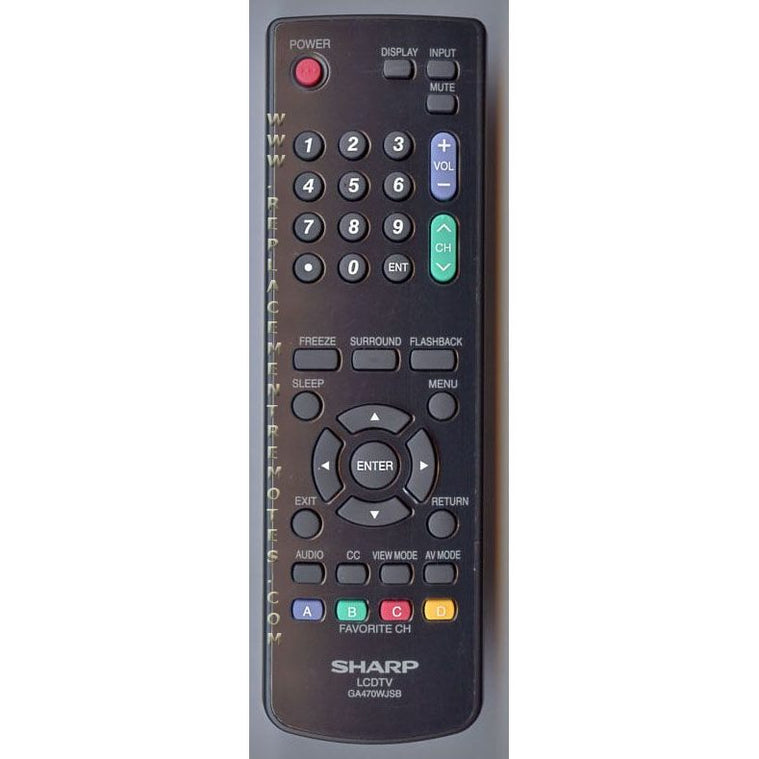 Sharp GA470WJSB TV-Fernbedienung