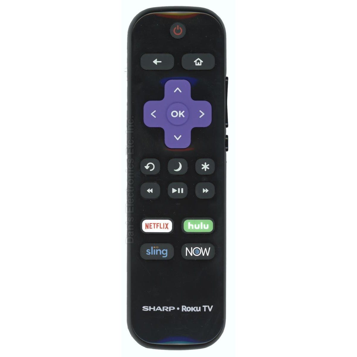 Hisense HURCRUS21G for 2021 ROKU TV Remote Control | IR | Netflix | Hulu | Roku Channel | Vudu | HU-RCRUS-21G - 249979