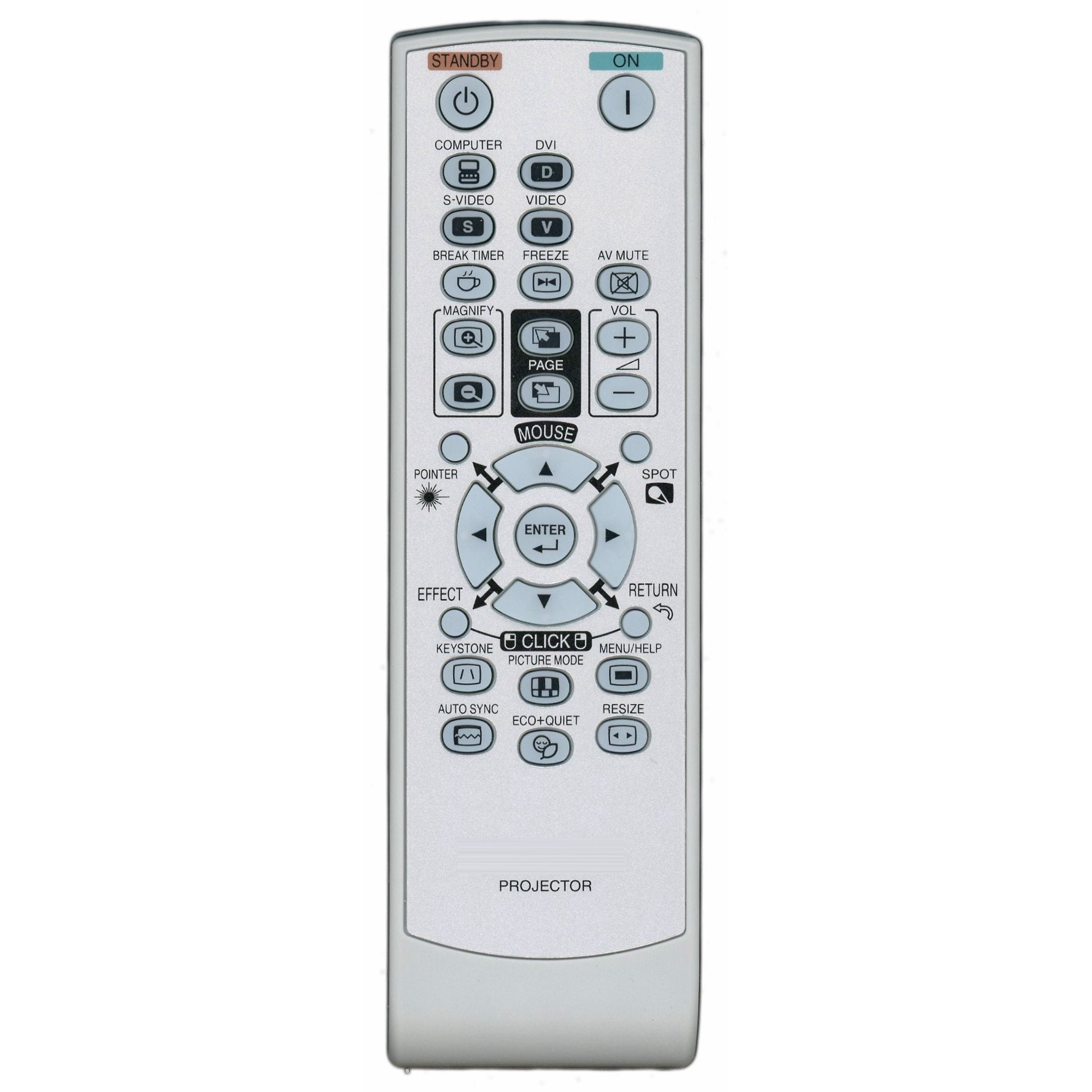 Sharp RRMCGA662WJSA Projektor-Fernbedienung