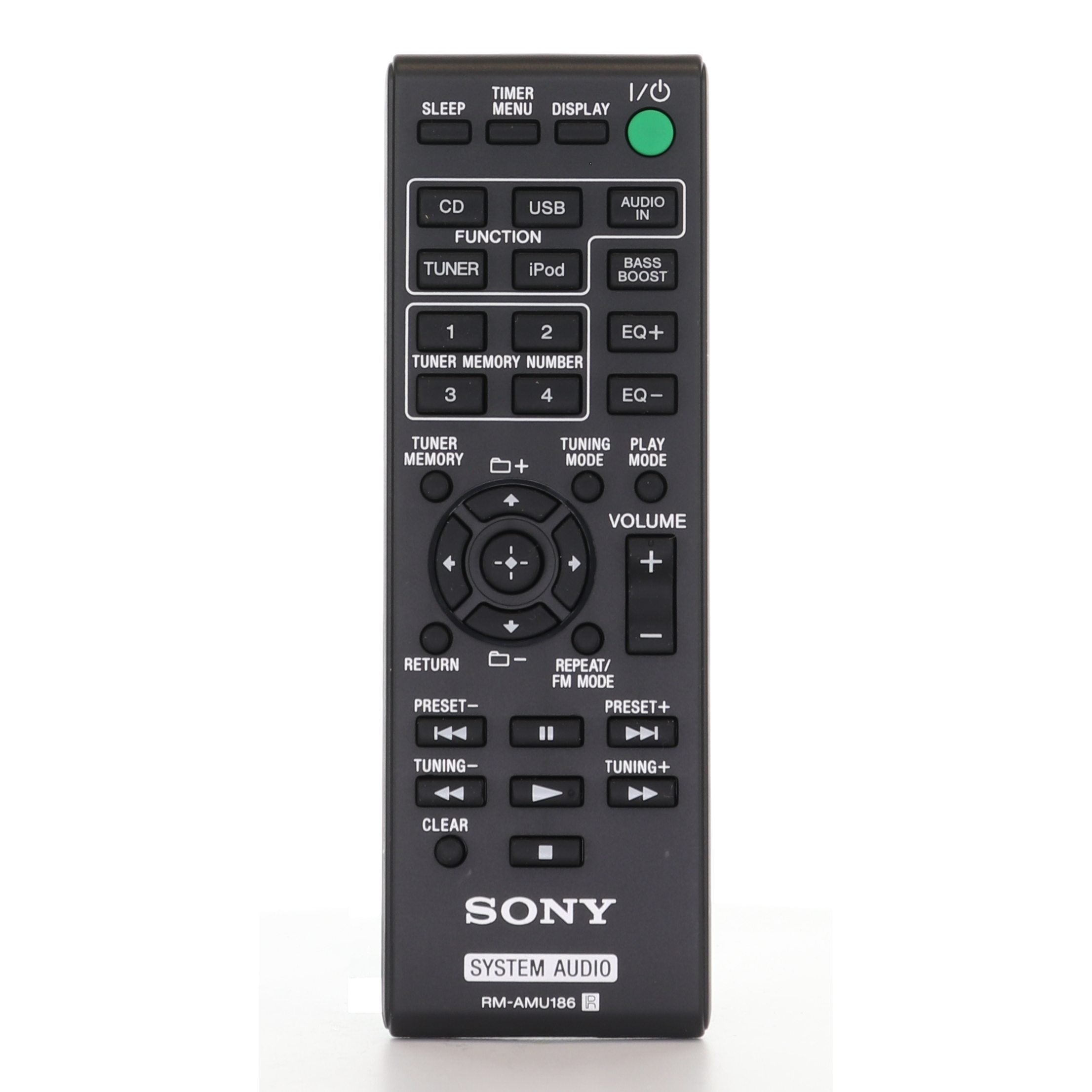 Sony RM-AMU186 Audio Remote Control - RMAMU186