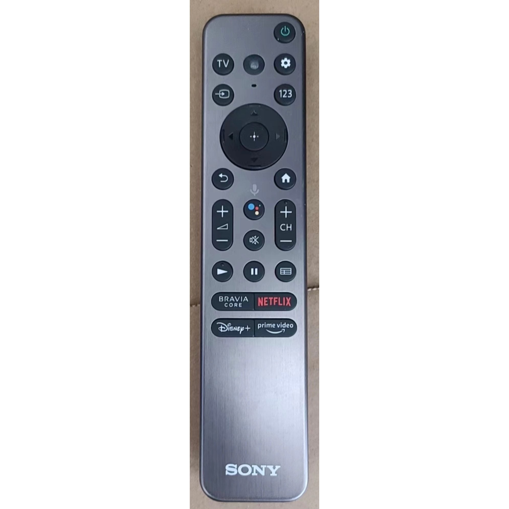 Sony RMF-TX900U Smart TV Google Remote Control with Voice | 4K HDR | OLED | Bravia Core | Netflix | Disney + | Prime Video - 1-013-685-22