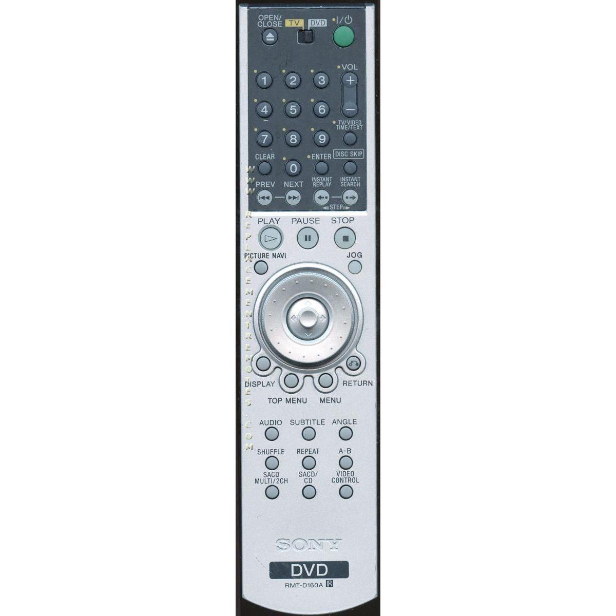 Sony RMT-D160A DVD-Fernbedienung - 147805111 - RMTD160A