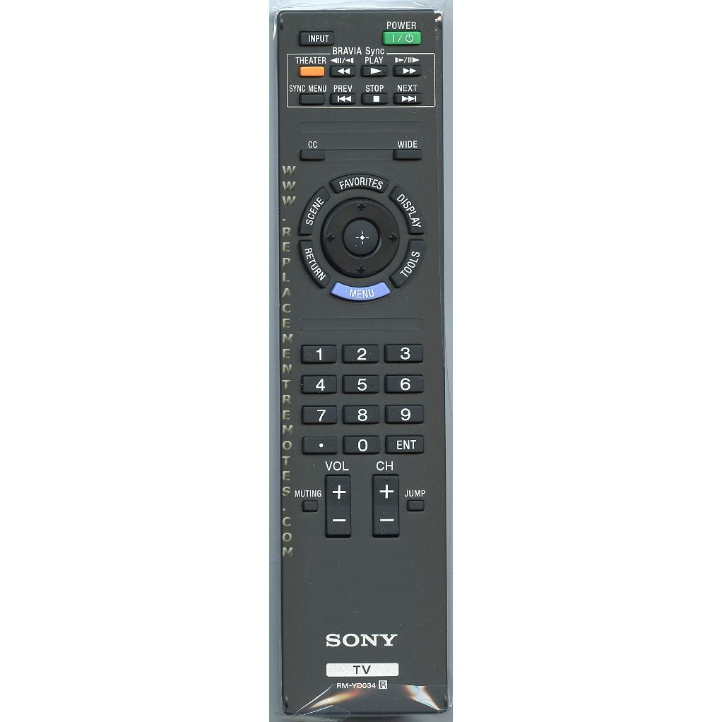Sony RM-YD034 TV-Fernbedienung - RMYD034