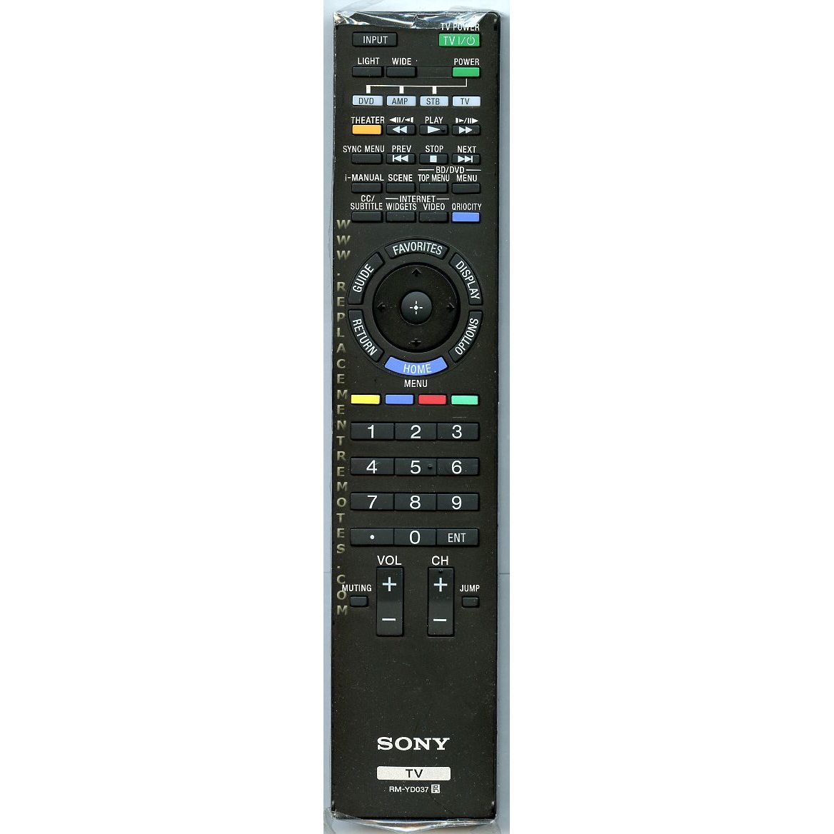 Sony RM-YD037 TV-Fernbedienung - RMYD037