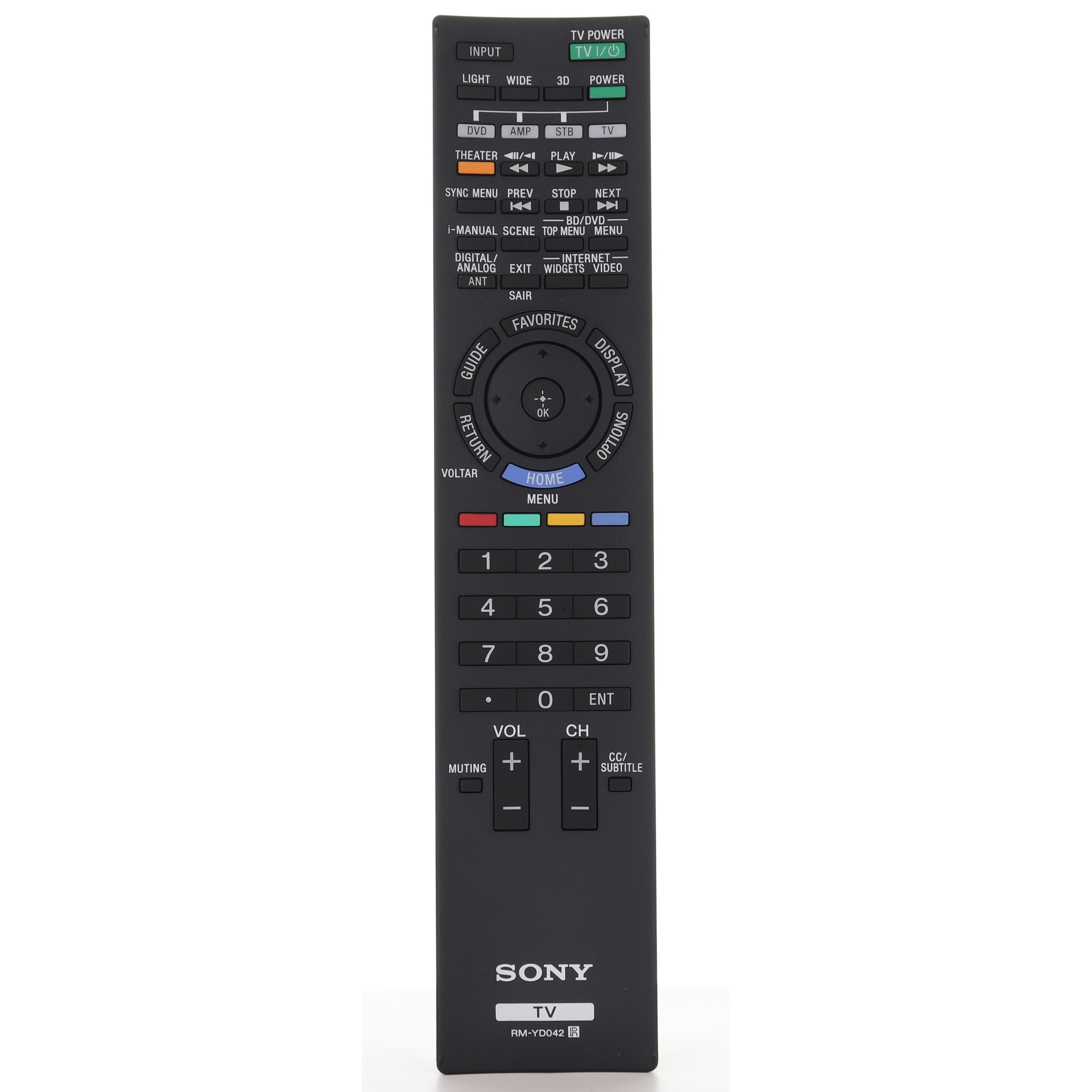 Sony RM-YD042 TV-Fernbedienung für KDL40NX717, KDL55NX817 - 1-487-712-12