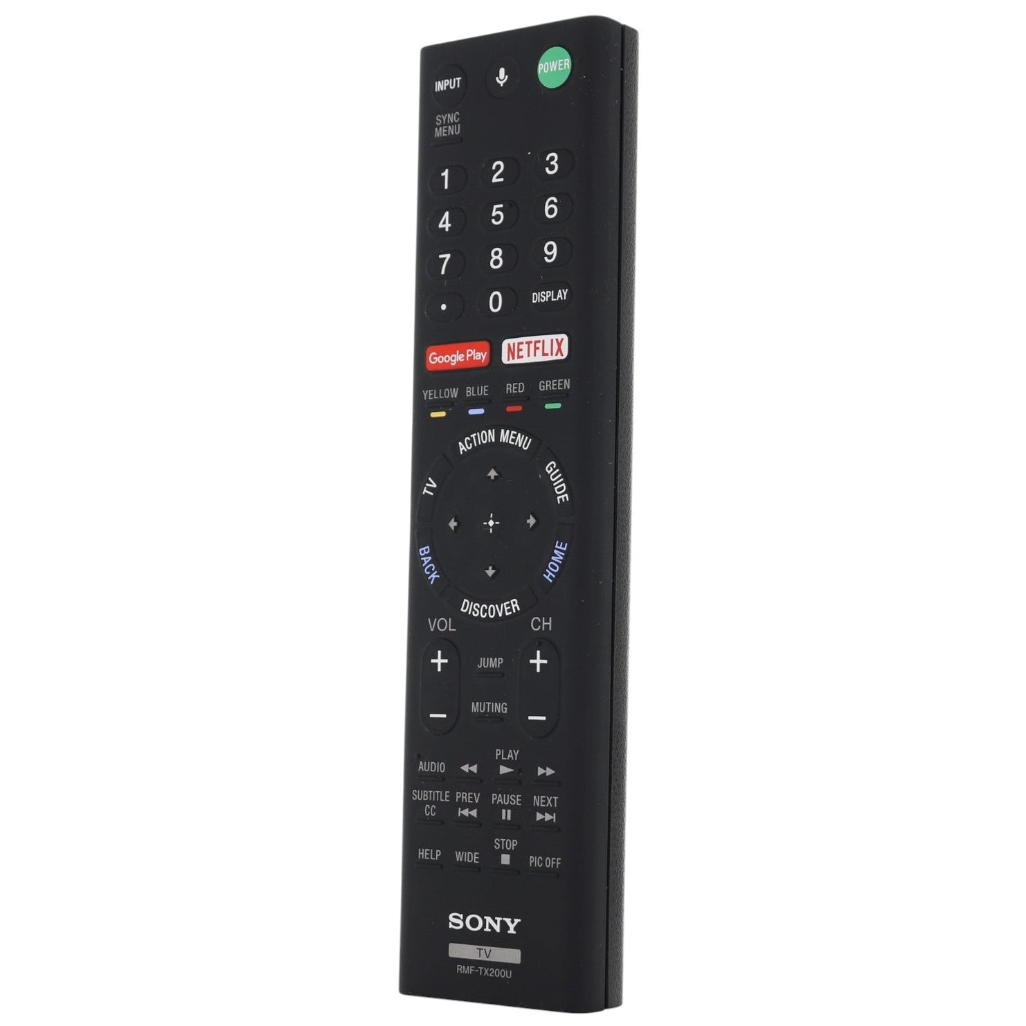 Sony RMF-TX200U Smart Google TV Remote Control | RF | Voice - 1-493-127-11 / 1-493-127-21