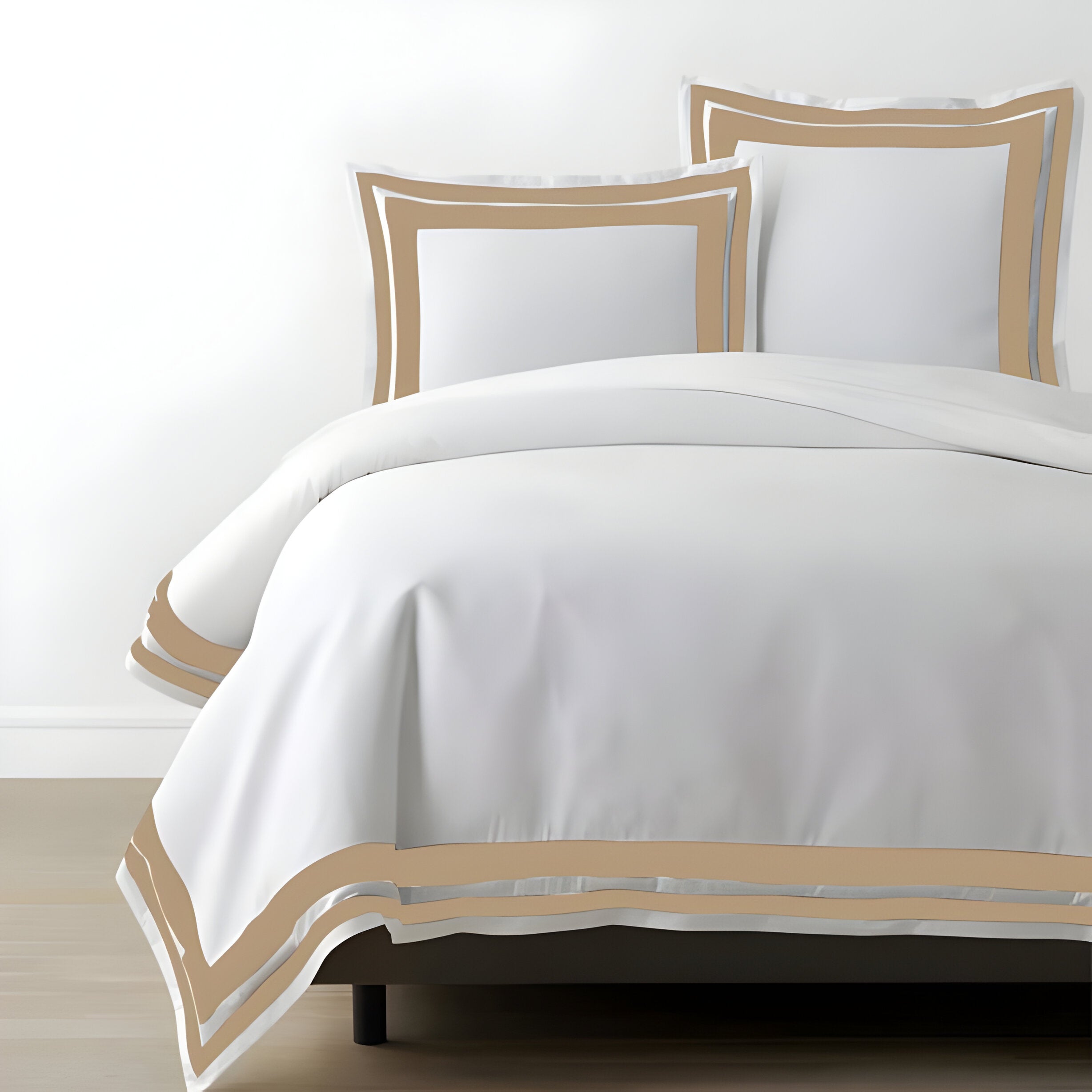 400TC Cotton Sateen Double Border Frame Duvet Cover Set