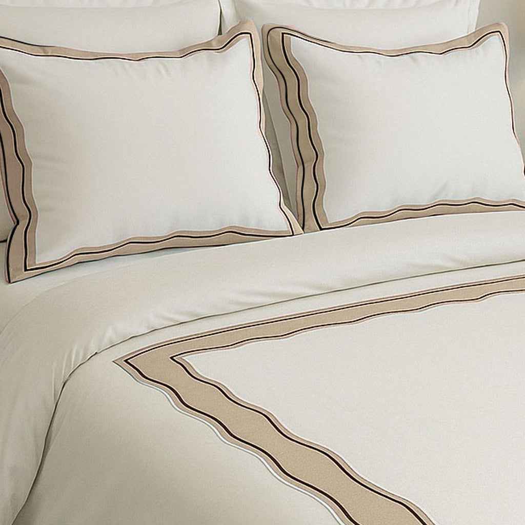 Sagrisa Applique Embroidery Cotton Duvet Cover Set