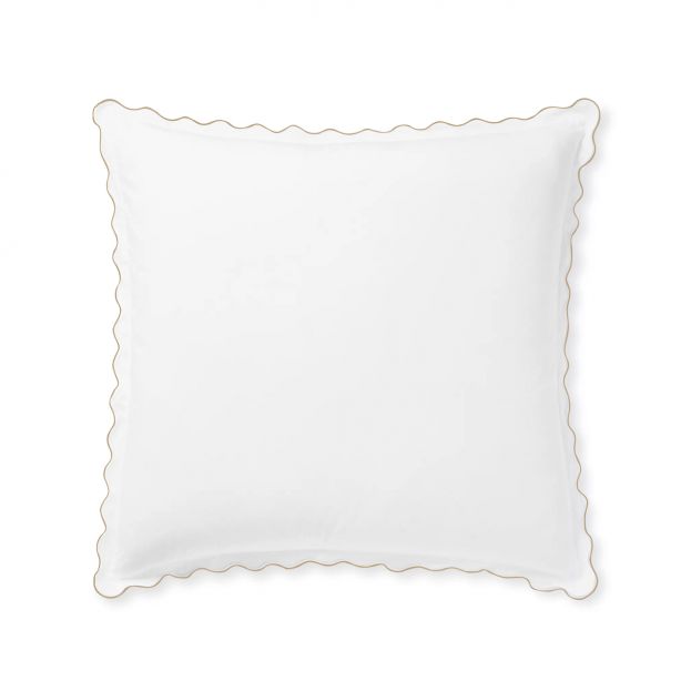 400TC Cotton Sateen Small Scallop Embroidery Duvet Cover Set