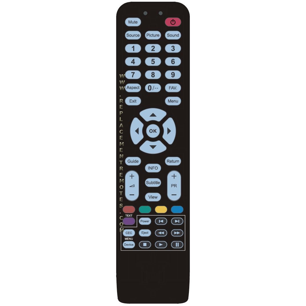 TCL TCL001 Fernsehfernbedienung