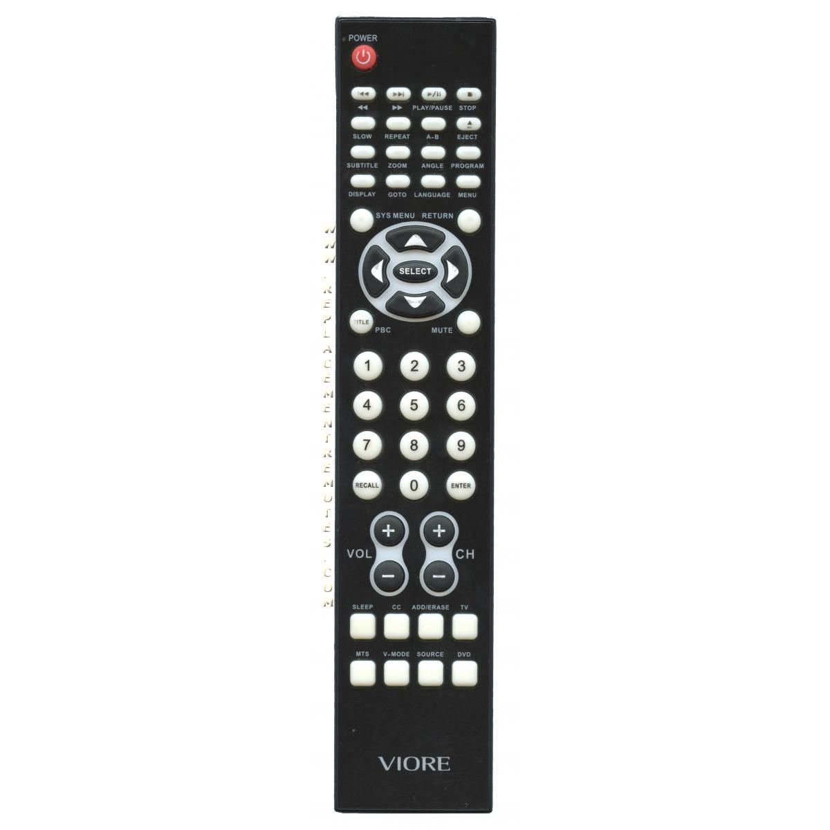 Viore HOF05K574D8 TV/DVD-Fernbedienung
