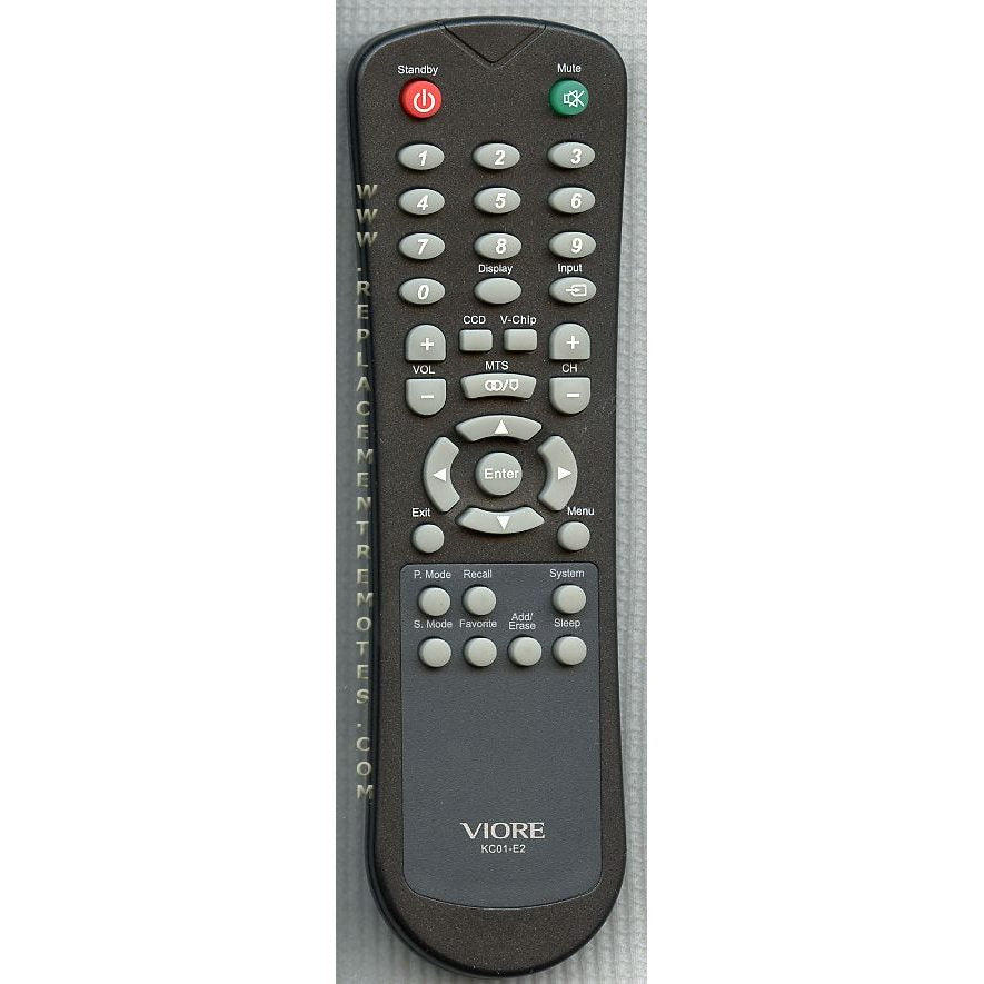 Viore KC01E2 TV-Fernbedienung