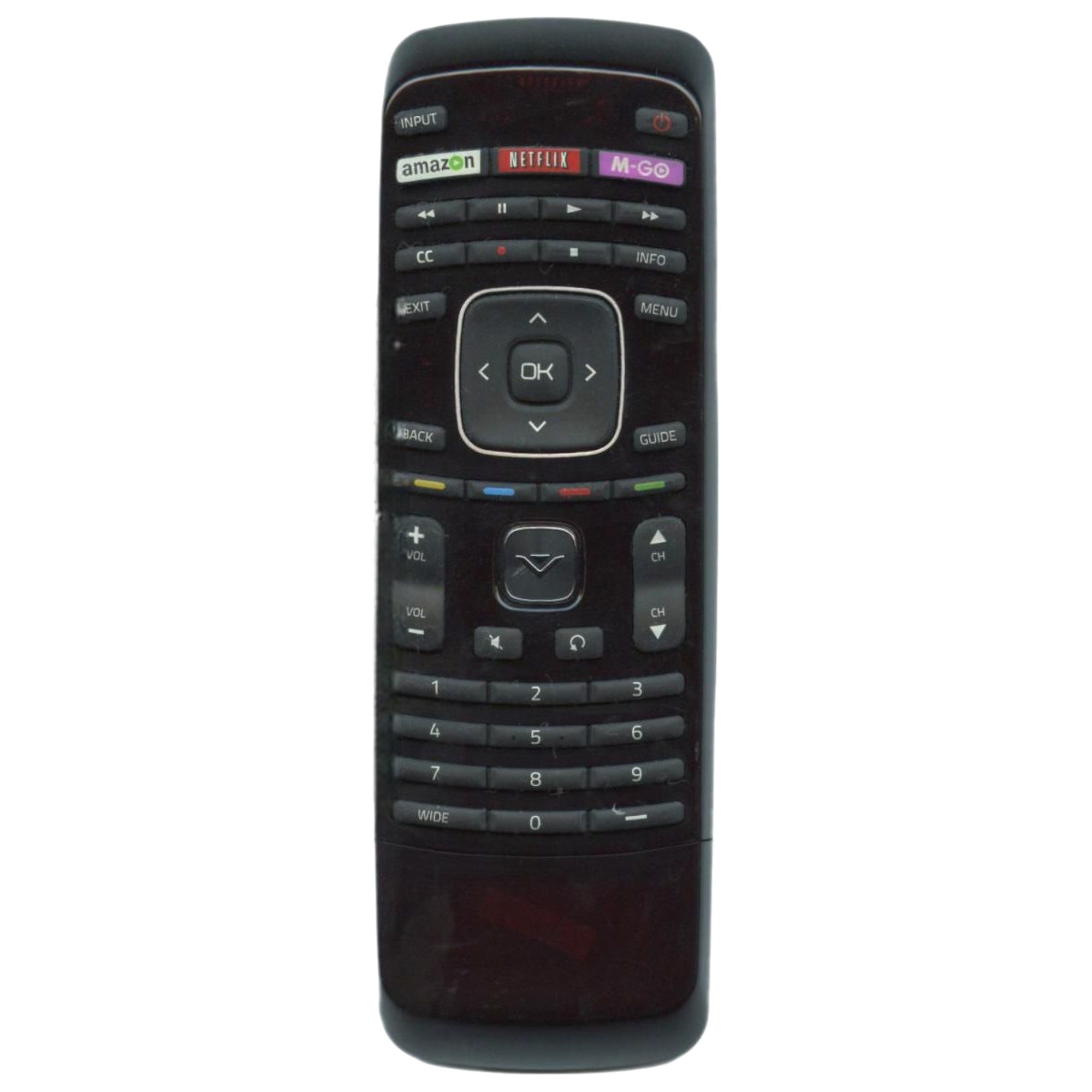 Vizio XRT302 TV Remote Control with QWERTY keyboard