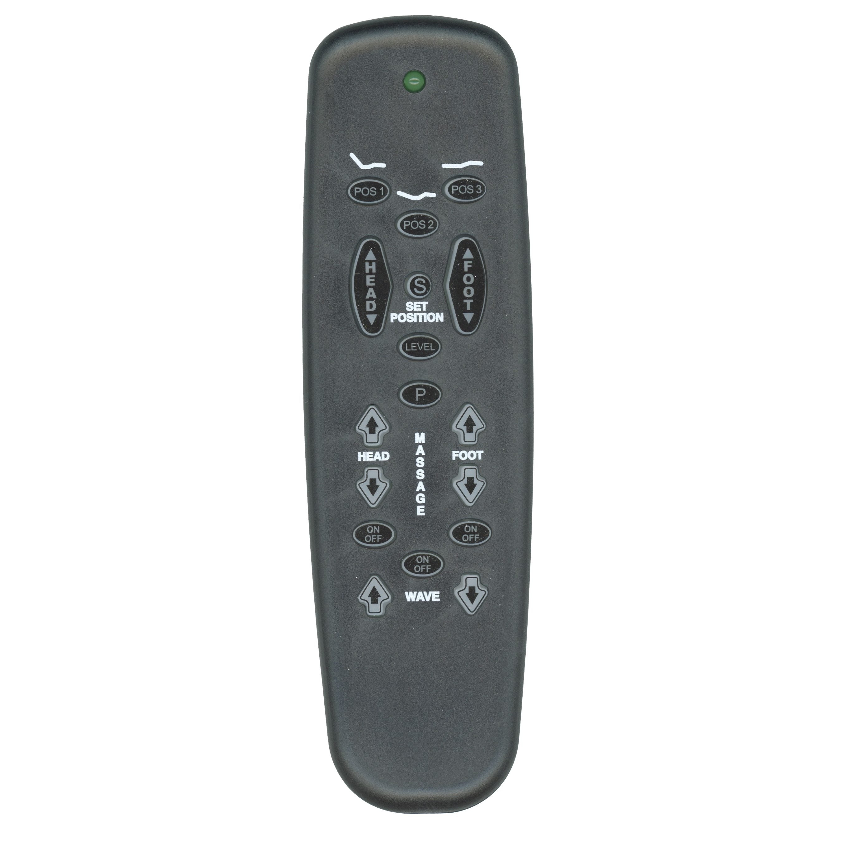 Wallhugger KSMBR20543T Adjustable Bed Remote Control