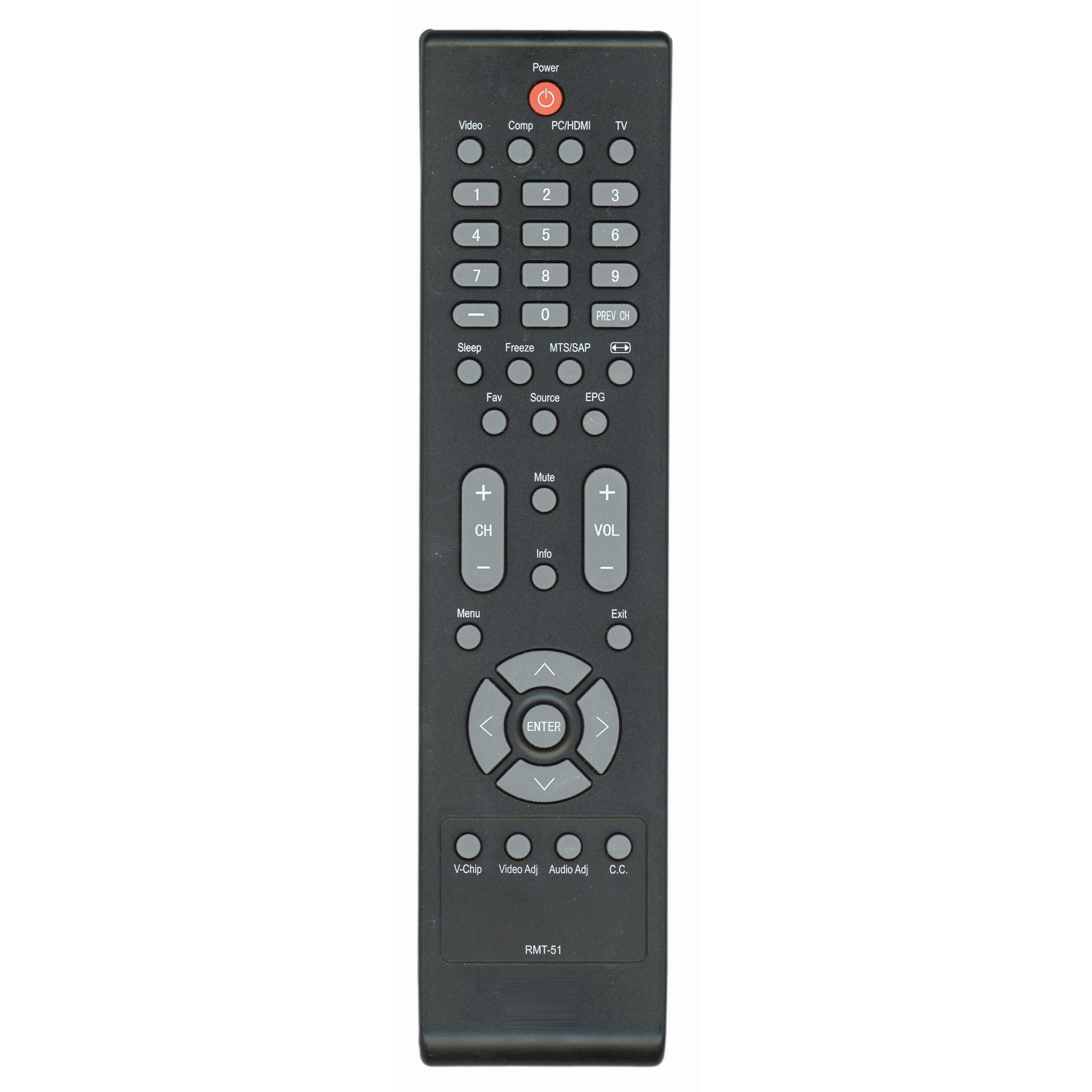 Westinghouse RMT51 TV Remote Control - RM-T51