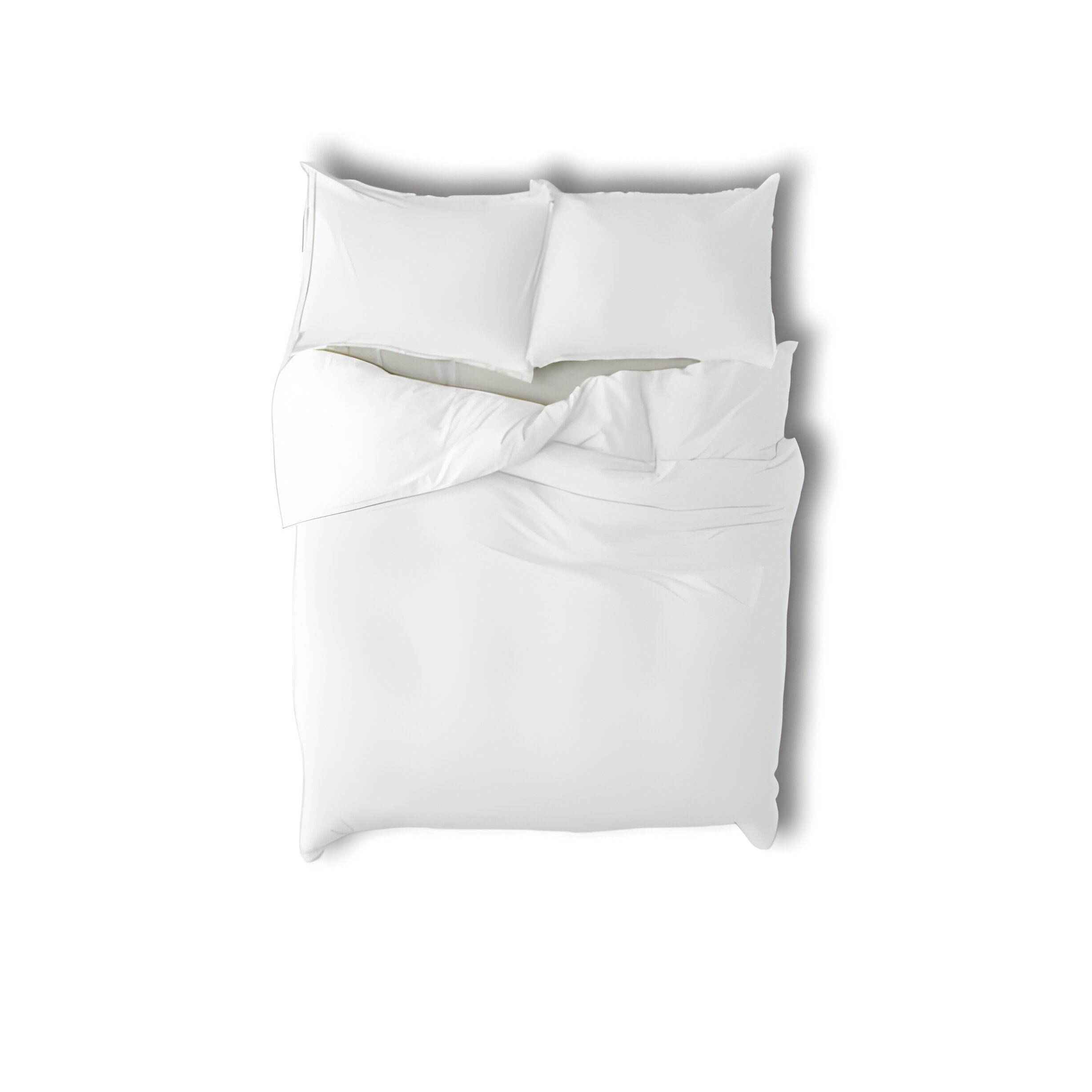 400TC Cotton Sateen Solid Fringe Duvet Cover Set