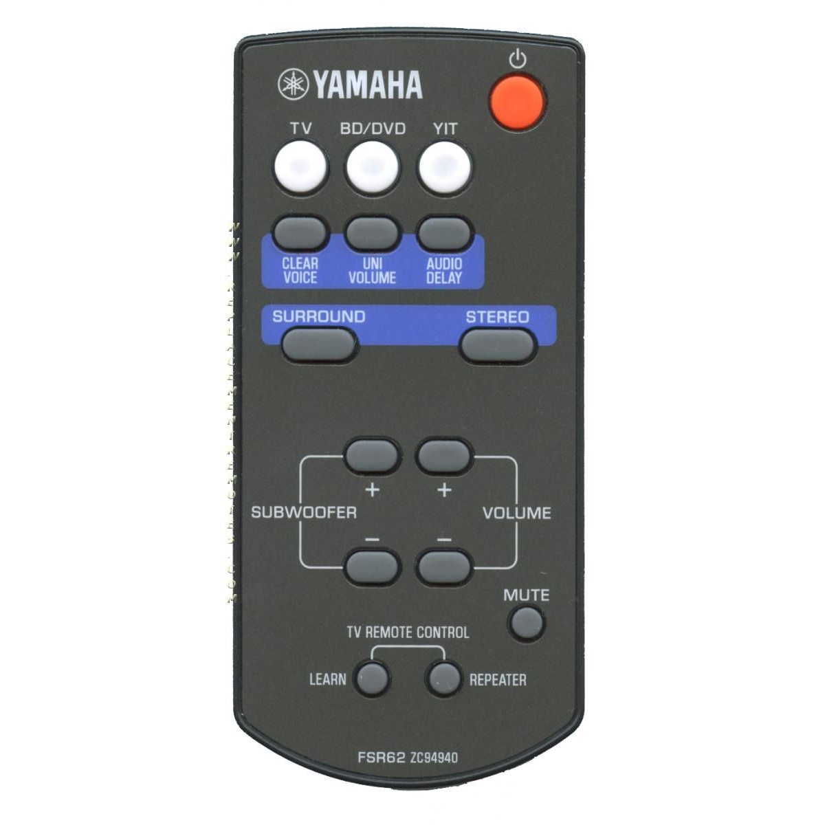 Yamaha FSR62 Soundbar-Fernbedienung