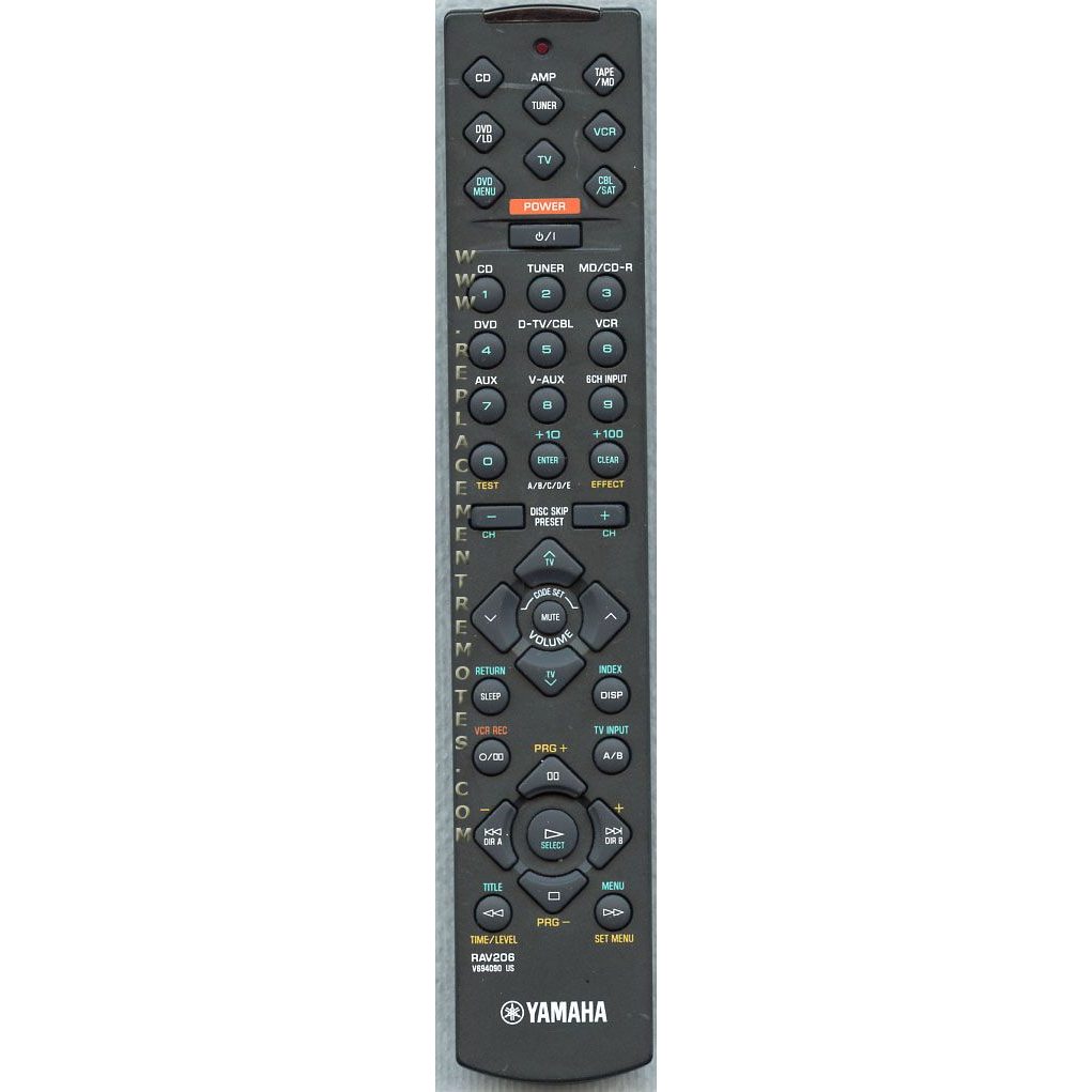 Yamaha RAV206 Receiver Fernbedienung