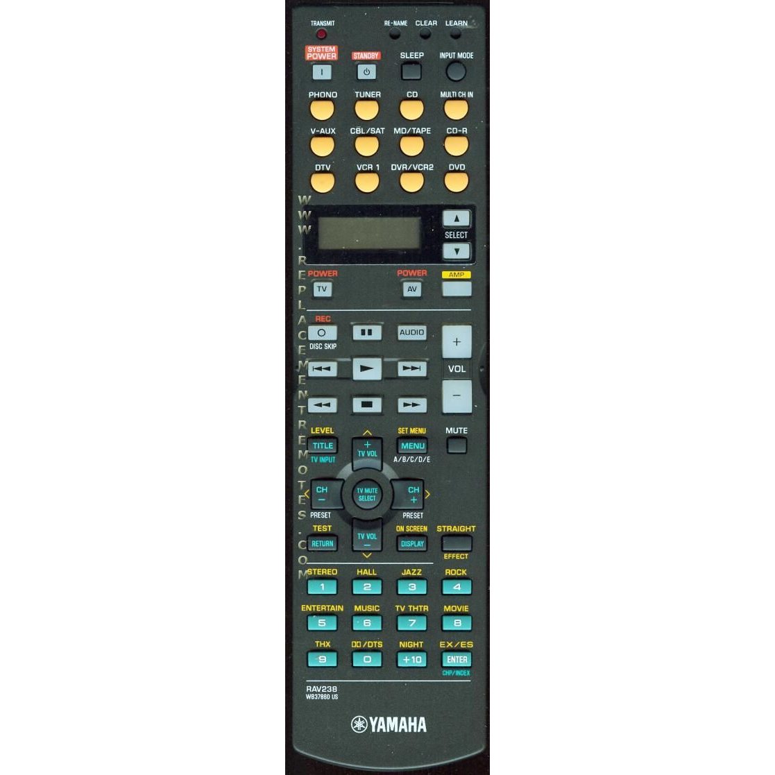Yamaha RAV238 Receiver-Fernbedienung