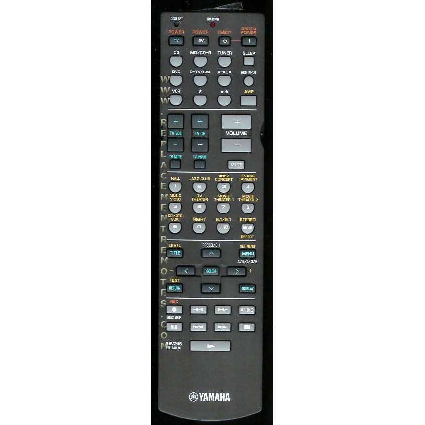 Yamaha RAV246 Receiver-Fernbedienung