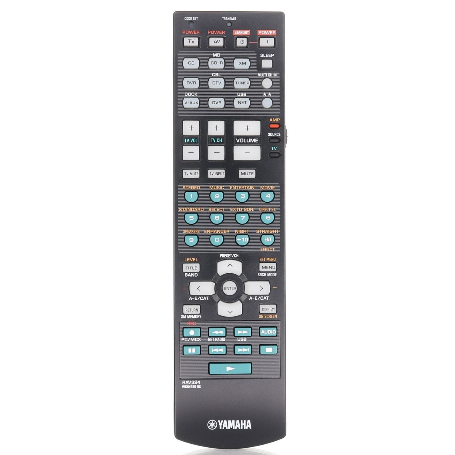 Yamaha RAV324 A/V-Receiver-Fernbedienung | HTR-N5060 - WG646500