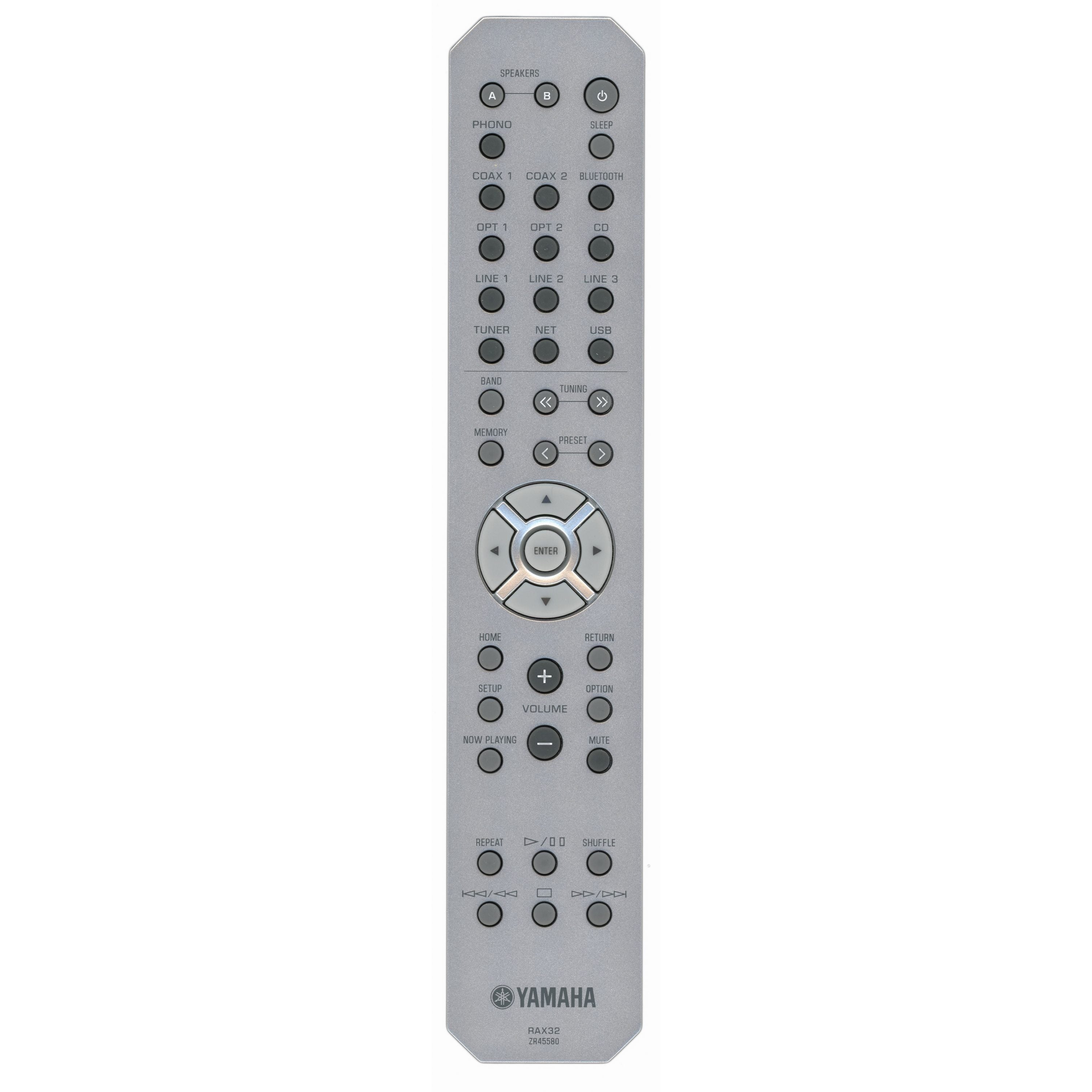 Yamaha RAX32 A/V Receiver Remote Control - ZR455800