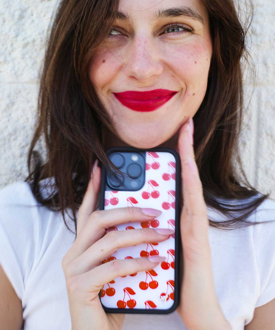 American Cherries iPhone Case
