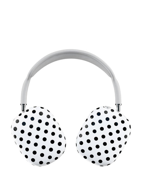 Polka Dot | White and Black Airpod Max Cover
