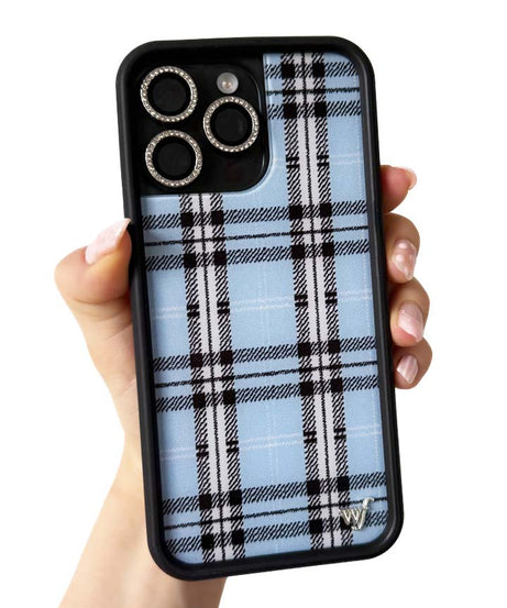 Plaid | Blue iPhone Case