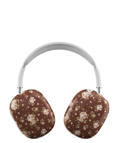 Brown Floral Airpod Max Case