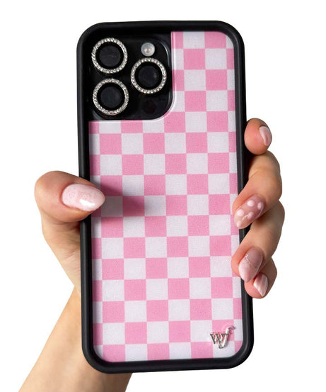 Checkers | Pink iPhone Case