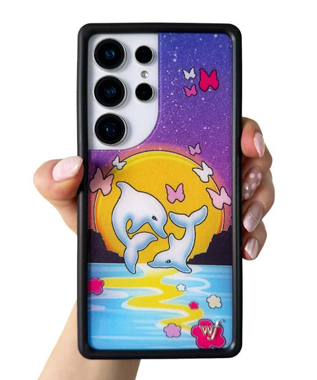 Dolphin Sunset Samsung Galaxy Case