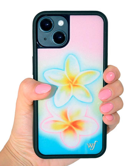 Pastel Plumeria iPhone Case