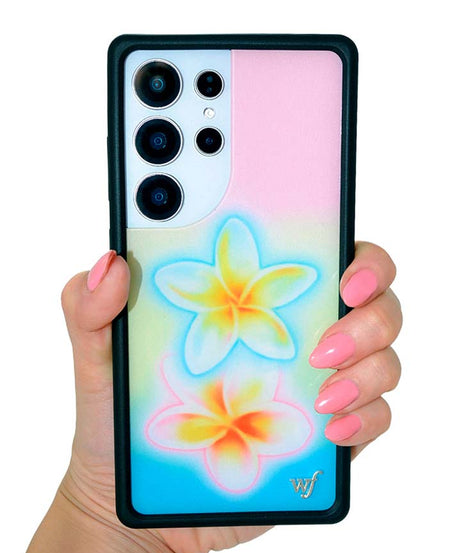Pastel Plumeria Samsung Galaxy Case