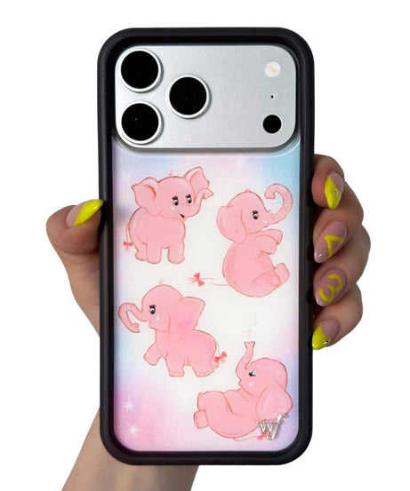Pink Elephants iPhone Case