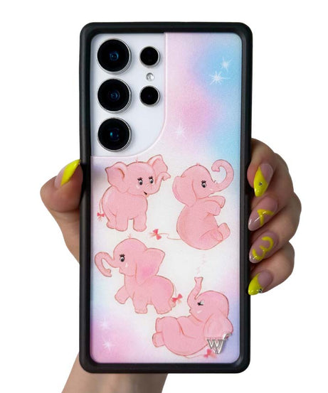 Pink Elephants Samsung Galaxy Case