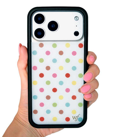 Confetti Polka Dots iPhone Case