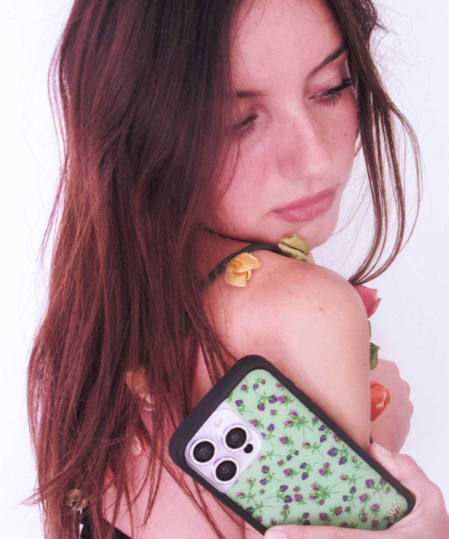 Posie Rosie | Purple iPhone Case