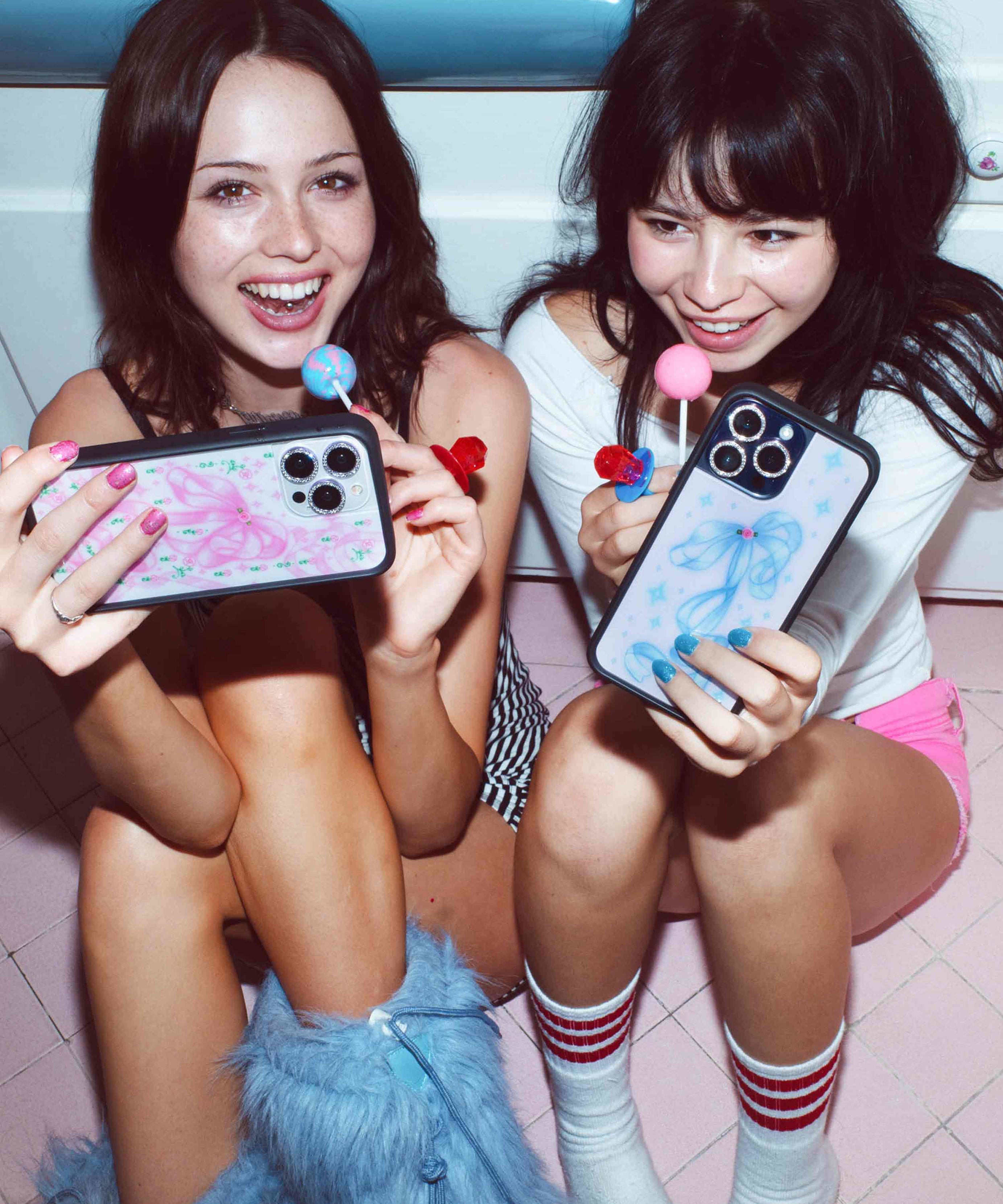 Sparkle Girl iPhone Case