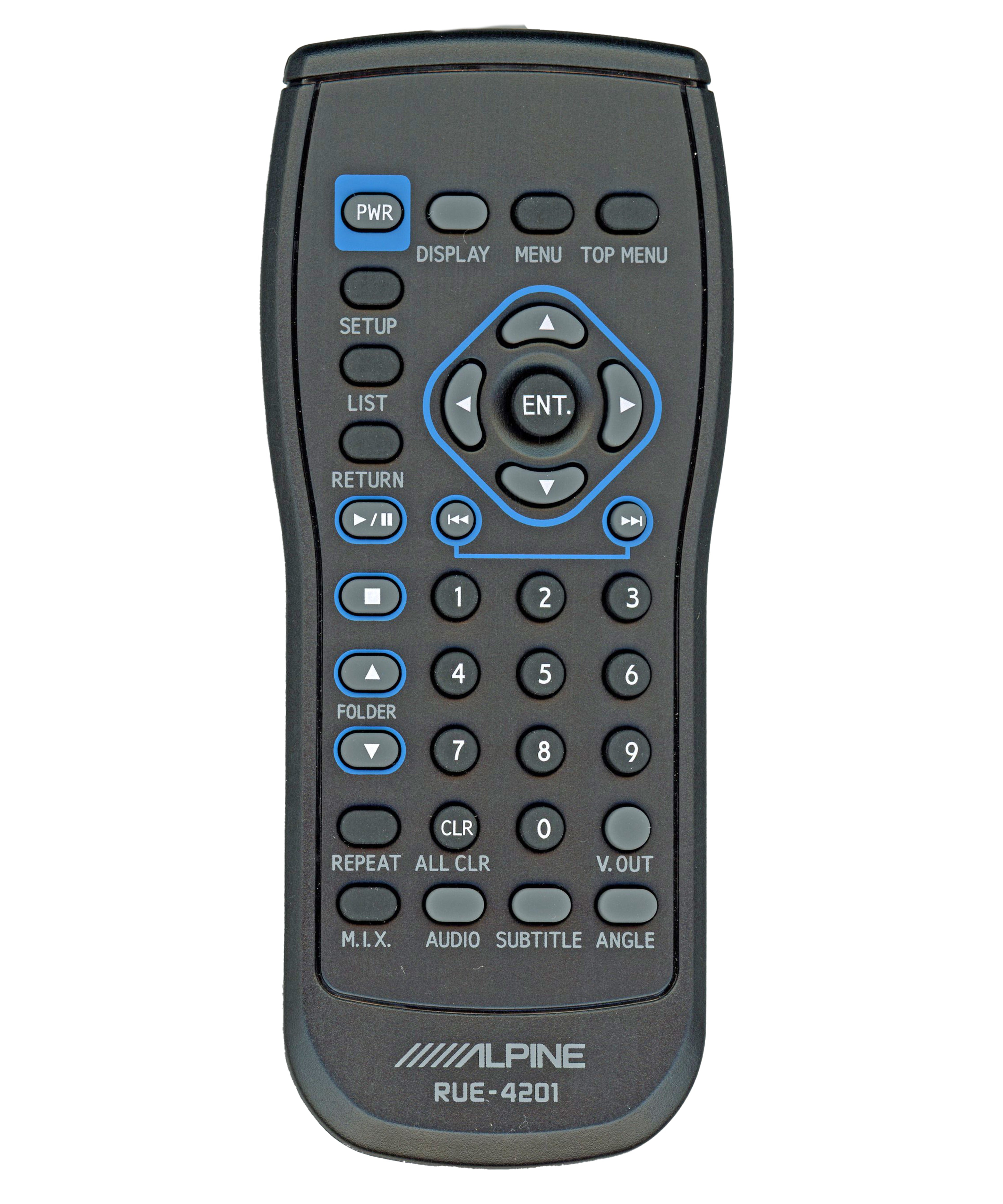 Alpine RUE-4201 Alpine car stereo Audio Remote Control - 01T75472Y01
