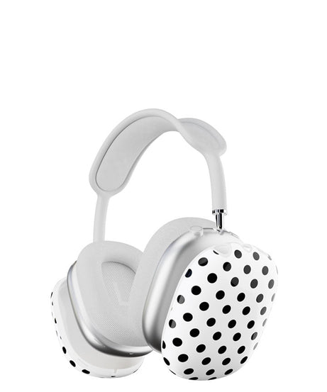 Polka Dot | White and Black Airpod Max Cover