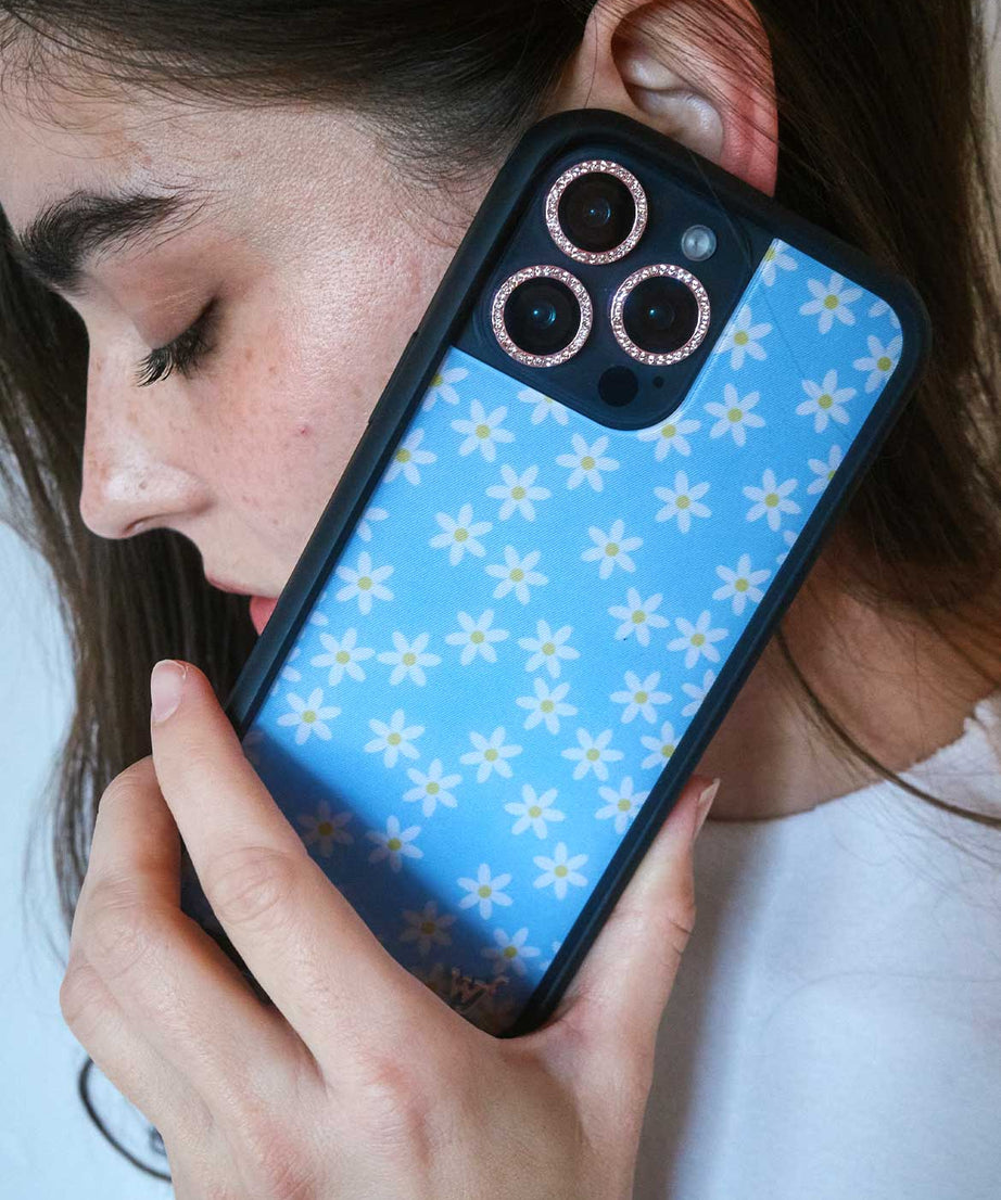 Blue Daisy iPhone Case
