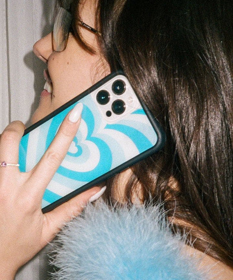 Latte Love | Blue Moon iPhone Case