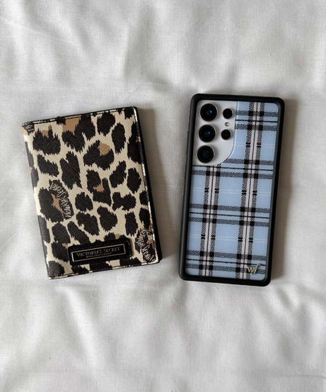 Plaid | Blue Samsung Galaxy Case