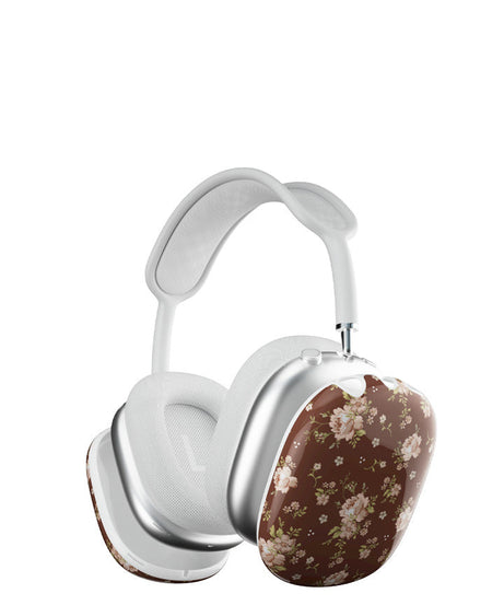 Brown Floral Airpod Max Case