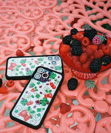 Bugs n' Berries iPhone Case