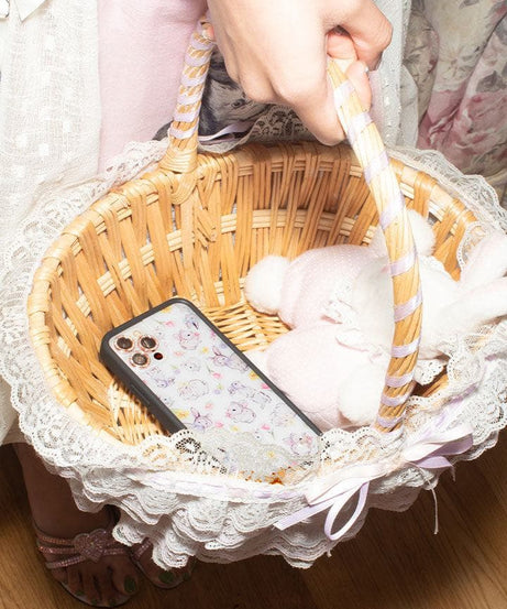 Bunnies in Bonnets iPhone Case