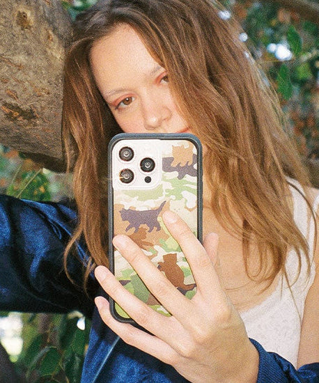 Cat Camo iPhone Case